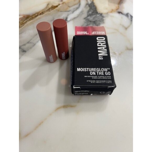 NEW Moistureglow on the Go Plumping Lip Serum Mini Duo (Nude Glow & Bronze Glow) - Picture 1 of 9